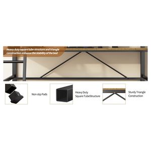 ชุดเฟอร์นิเจอร์เด็ก เตียงลอฟท์รูปตัวยู พร้อมโต๊ะทำงาน - Product Image 4