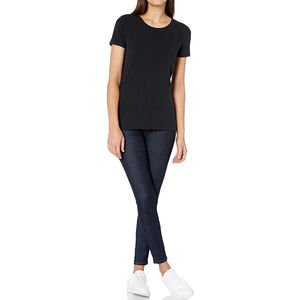 T-shirts à manches courtes pour femmes, qualité supérieure 2025, décontractés, compressés, poids lourd, coupe régulière, respirants, écologiques, séchage rapide - Product Image 5