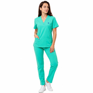 High Quality Latest Design Low Price Women <b>Scrub</b> <b>Sets</b> New Arrival Bulk Quantity OEM Service Women <b>Scrub</b> <b>Sets</b> For Online Sale - Product Image 4
