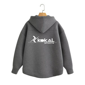 Ensemble sweat à capuche et jogging en molleton de coton uni pour homme, respirant et à séchage rapide, disponible en plusieurs couleurs pour le printemps - Product Image 2