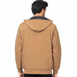 เสื้อแจ็คเก็ตซอฟต์เชลล์แบบสั่งทำ OEM แบบกลับด้านได้ กันน้ำ กันลม มีฮู้ด เหมาะสำหรับกิจกรรมกลางแจ้ง สวมใส่สบาย คุณภาพสูง สำหรับผู้ชายในฤดูหนาว - Product Image 2