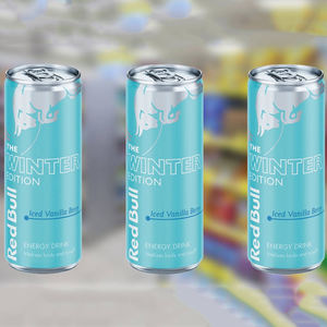 Prix de gros Red Bull Energy Drink édition hiver saveur vanille glacée et fruits rouges - Product Image 6