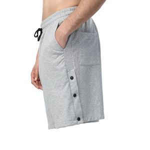Shorts Bermuda pour hommes avec logo personnalisé, 100% polyester, solides, en gros, décontractés, avec cordon de serrage, pour la salle de sport, la course à pied - Product Image 2