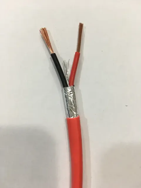 SZADP Factory Direct Fire Rated Cable 2h EN 50200 BS 6387 1.5mm Customized Copper Twisted 2 Fire Resistant Fire Alarm Cable