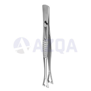 Pinzas de Acero Inoxidable de 5.7 Pulgadas, Tipo Forester y Pennington, con Bloqueo y Ranura de 3 mm para Perforaciones Corporales Profesionales - Product Image 6