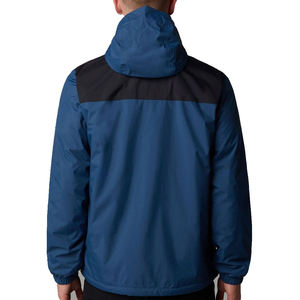 Veste de pluie imperméable personnalisée avec logo, coupe-vent légère pour l'extérieur, vente en gros OEM, vêtements de pluie respirants en softshell pour la randonnée - Product Image 1