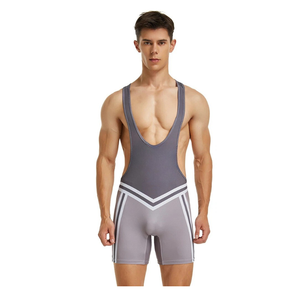 <b>Mens</b> & Youth Reversible Red Blue Wrestling <b>Singlet</b> Match Tournament Approved Custom Team Uniforms - Product Image 4