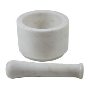 Mortier et pilon en pierre ollaire naturelle, fait main, motif Fleur de Vie Arbre de Vie, pour cuisine - Product Image 5