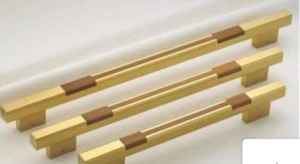 Exclusive <b>gold</b> zinc alloy <b>cabinet</b> drawer handles adjustable wardrobe furniture pulls premium hardware manufacturer supplier - Product Image 1