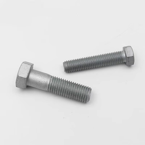 สลักเกลียวหกเหลี่ยมเหล็กกล้าไร้สนิม/อะลูมิเนียมความแข็งแรงสูง อุปกรณ์ยึดติดสำหรับงานหนักในอุตสาหกรรม สำหรับงานก่อสร้างและวิศวกรรม - Product Image 6