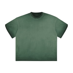 T-shirt Homme Oversize Style Vintage 230 g/m² Coton Manches Courtes Délavé à l'Acide Coupe Boxy DTG Ample Grande Taille Col Rond Décontracté - Product Image 3