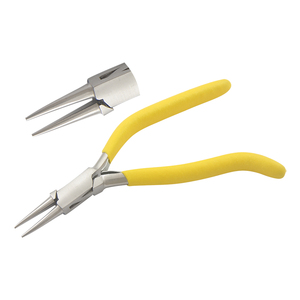 150mm Nose Pliers Matt <b>Foam</b> Grip Spring Handle Smooth Jaws Crimping Wire Stripper Circlip Fishing DIY <b>Crafts</b> Jewelry Making OEM - Product Image 1