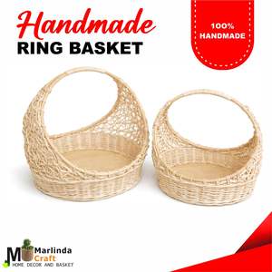 Panier en rotin artisanal - Product Image 1