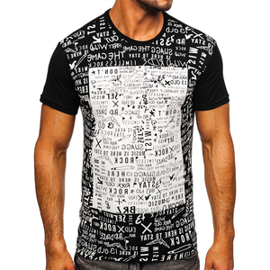 Camisetas de Sublimación para Hombre en Oferta, las Más Vendidas, de Secado Rápido, Transpirables, con Patrón Sólido, Personalizables, al por Mayor - Product Image 1