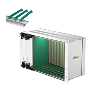 RDEKONO Schroff Nvent 6U Subrack Plug-in Units Blindées avec Rail de Guidage et Plaque de Couverture Personnalisée 3U Usine