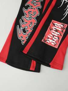 Conjunto Deportivo Casual para Hombre Street Life con Sudadera con Estampado de Letras de Ángel y Pantalones Deportivos, Diseño Otoño/Invierno, Venta al Por Mayor - Product Image 3