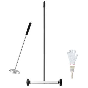 Raccoglitore Magnetico Telescopico da 15 Pollici con Manico Regolabile, Capacità 8 Libbre, Ruote per Spazzare Pavimenti, Spazzatrice Magnetica - Product Image 6