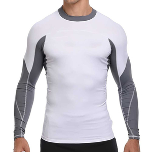 T-shirt décontracté pour homme, coupe ajustée, manches longues, 100% coton, avec boutons sport, uni, idéal pour l'impression - Product Image 2
