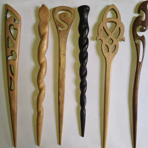 Venta al por Mayor de Accesorios para el Cabello de Madera Ligeros y Ecológicos RAWAT HANDICRAFTS HC-143025 para Bodas, Novias, Bebés, Niñas y Niños - Product Image 1