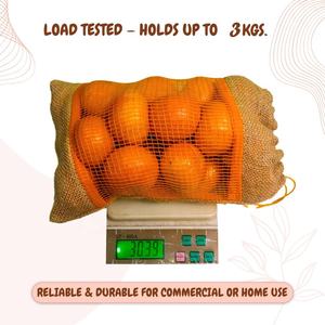 Bolsa de Yute Premium con Cordón, 30x28cm, Reutilizable, Capacidad de 3kg, Ecológica, para Almacenamiento de Frutas y Verduras Frescas - Product Image 6