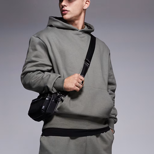 Sudaderas con Capucha Lisas Personalizadas, Sudaderas de Algodón Grueso para Gimnasio, Sudaderas con Capucha Extra Grandes para Hombre, Ropa Deportiva Urbana para Hombre - Product Image 5