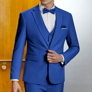 New Arrival High Quality Luxury 2 Piece Men's Wedding <b>Suit</b> Direct Factory Supplier Casual Wear Men Wedding Pant Coat Set - Product Image 2