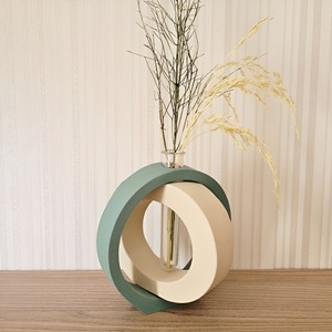 Vase de style minimaliste, ornements d'aromathérapie, sans alcool, artisanal, parfums floraux, usage domestique, salon, intérieur - Product Image 1