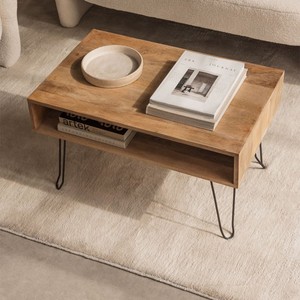 โต๊ะกาแฟไม้มะม่วง แวนดาน่า แอมเบอร์ สเปซ ดูกัน - Product Image 1