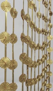Iron Art Metal Flower Wall Decor, Abstract Lotus Leaf Room Divider, or Decorative Metal <b>Screen</b> <b>Partitions</b> Festival Decoration - Product Image 4