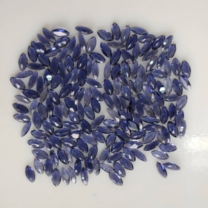 Iolita Púrpura Natural de 5x2.5MM, Corte Marquise Facetado, Gema Suelta de la Mejor Calidad con Efectos Pleocroicos para Joyería - Product Image 5