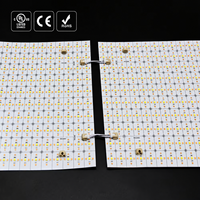 Panneau lumineux LED flexible ultra-fin 24V personnalisable et découpable, matrice de 288 LED à intensité variable pour éclairage sous comptoir