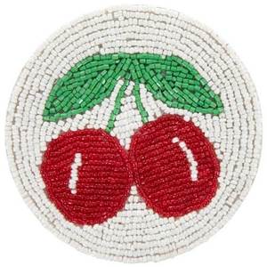 Decorative Handmade Seed Beads Coaster For Coffee Mug And <b>Tea</b> Glass Use Bohemian Style Seed Beads Embroidered Coaster <b>Set</b> - Product Image 2