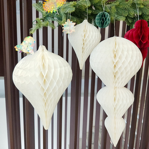 Varias decoraciones de fiesta de papel atractivas para bodas Navidad Pascua Día del Padre Decoraciones colgantes Embalaje atractivo - Product Image 2