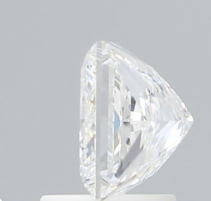 Diamant blanc synthétique CVD de laboratoire, taille princesse, VVS VS DEF, solitaire, certifié IGI, pour la fabrication de bijoux par RAAMAA - Product Image 2
