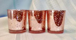 Bougeoir en pot de cire noire en métal et verre avec un design de 10 pouces idéal pour la décoration intérieure élégante et les options d'impression personnalisées - Product Image 6