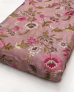 Tela de bordado malté, telas textiles, tela de encaje, tela de organza para marcas de moda, abastecimiento de prendas de vestir, venta al por mayor, exportación a granel, compra - Product Image 3