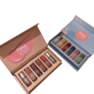 Caja de Embalaje de Cartón Personalizada con Cierre Magnético para Esmalte de Uñas, Caja Plegable con Inserto para Botellas de Esmalte de Uñas - Product Image 1