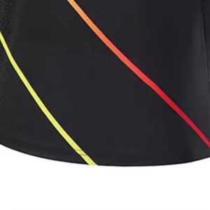 Conjunto de Camiseta de Fútbol para Hombre, Color Negro Degradado, Manga Corta, Cuello en V, Malla Transpirable, Ropa Deportiva, Uniforme Deportivo de Verano - Product Image 5
