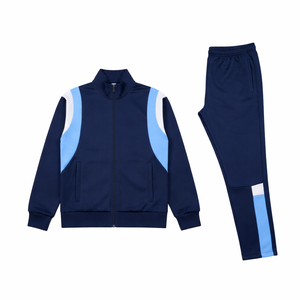 Conjunto Deportivo de Fútbol Personalizado para Hombre, 100% Poliéster, Sublimado, de Secado Rápido y Transpirable, Chaqueta con Cierre y Pantalones Jogger - Product Image 5