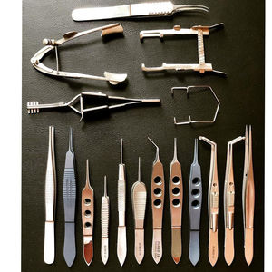 Juego de Instrumentos Básicos de Microcirugía Oftálmica de Alta Calidad en Acero Inoxidable, Kit Quirúrgico Manual para Uso Hospitalario con Certificación CE - Product Image 6