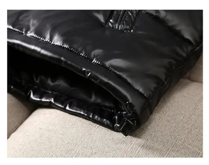 Premium Quality 2026 Custom Patent Luxury Sports Men Winter <b>Jacket</b> High Shiny Waterproof Puffer Bubble Thickening New Reversible - Product Image 6