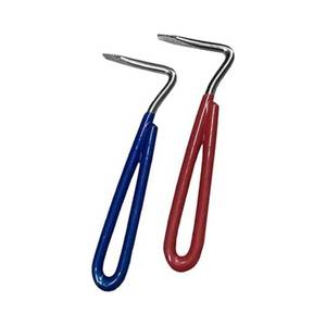 Meilleures ventes d'équipement vétérinaire Outils de maréchal-ferrant Pic pour sabot de cheval Grand angle de sélection Poignée revêtue de plastique Choix de conception personnalisée - Product Image 3
