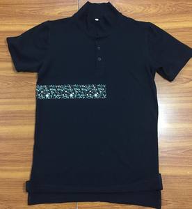 Polo décontracté de haute qualité pour hommes avec manches courtes au meilleur prix pour l'été en tissu composite de soie - Product Image 1