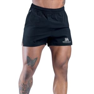 <b>Mens</b> Black Casual <b>Shorts</b> Athletic Running Workout Sports Gym Training Activewear Summer Outdoor Drawstring <b>Knee</b> <b>Length</b> OEM - Product Image 1