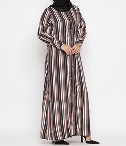 Best Selling Beautiful Dubai Women Abaya Traditional Islamic Muslim Clothing & <b>Accessories</b> <b>Floor</b> Length Long Sleeves Front Open - Product Image 1