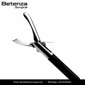 Pince à préhension laparoscopique droite, non traumatique, en acier inoxydable, réutilisable, instrument chirurgical manuel, rotation à 360° pour la chirurgie laparoscopique - Product Image 3