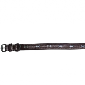 ปลอกคอสุนัขหนังแท้คุณภาพพรีเมียม ดีไซน์หรูหรา ทำมือ ผลิตโดย Divine International - Product Image 1