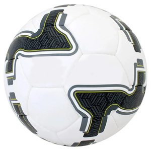 Best Leather Material Soccer Manufacturer customized logo printing sports pakistani Soccer Ball Size 5 <b>Machine</b> - Product Image 4