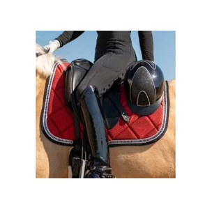Tapis de selle de saut scintillant de haute qualité 2026, design occidental personnalisé, confortable, avec corde perlée - Product Image 3