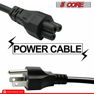 Cable de Alimentación CA de 5 Núcleos, 10 Pies, 3 Puntas, Adaptador de Extensión Macho a Hembra para EE. UU., 16AWG/2C, 125V, 13A - Product Image 5